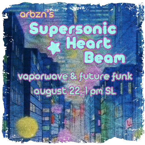 Supersonic Heart Ache event poster